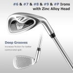 Goplus 9-Piece Men’s Golf Club Set - Right Handed