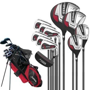 Jaffick 12-Piece Men's Golf Club Set with Bag