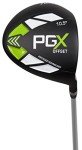 Pinemeadow Ladies PGX Offset Driver - Black/Green/White