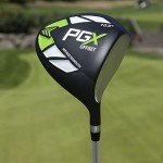 Pinemeadow Ladies PGX Offset Driver - Black/Green/White