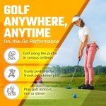 Adjustable Kids Golf Putter with Balls and Cup