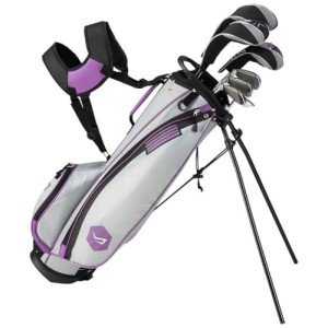 Junior Golf Club Set for Ages 9-12 - Purple/Grey