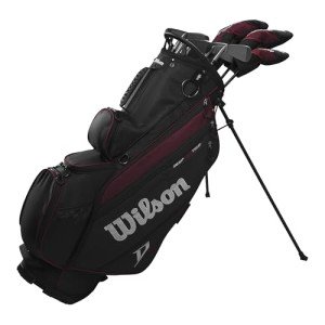 Wilson Deep Red Tour Golf Club Set with Bag