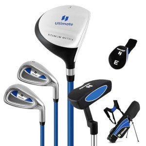 Tangkula Kids Right Hand Golf Club Set