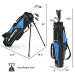 Kids Golf Clubs Set for Ages 8-10 - Blue