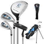 Kids Golf Clubs Set for Ages 8-10 - Blue