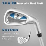 Kids Golf Clubs Set for Ages 8-10 - Blue