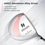 Women's 9-Piece Complete Golf Club Set - Pink