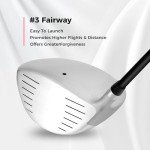 Women's 9-Piece Complete Golf Club Set - Pink