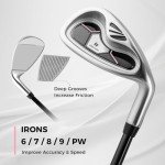 Women's 9-Piece Complete Golf Club Set - Pink