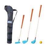 Kids Golf Clubs Set with Bag and Soft Balls
