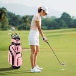 Women's 9-Piece Complete Golf Club Set - Pink