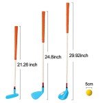 Kids Golf Clubs Set with Bag and Soft Balls
