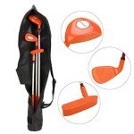 Kids Golf Club Set with Bag and Balls (Orange)