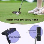 Goplus Women's 11-Piece Golf Club Set - Purple