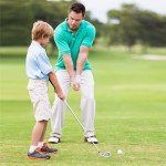 Kids Golf Club Set with Stand Bag - Yellow