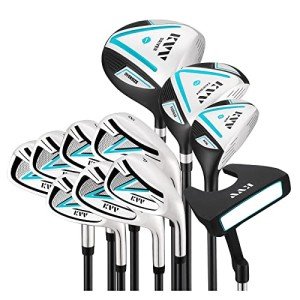 KVV 11-Piece Women's Right Hand Golf Club Set
