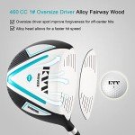 KVV 11-Piece Women's Right Hand Golf Club Set