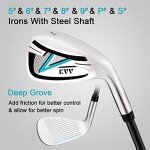KVV 11-Piece Women's Right Hand Golf Club Set