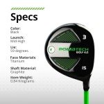 BombTech Golf 4.0 Driver & 3 Wood Bundle