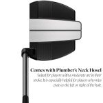 PXG Black Hawk Putter with Soft Milled Face