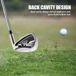 MAZEL Right-Handed Steel Golf Irons Set