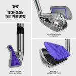 PXG Black Ops Chrome Right-Hand Iron Set