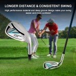 KVV Graphite Golf Irons for Beginners and Seniors