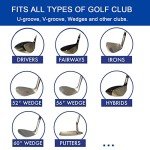 Bulex Golf Club Groove Sharpener Tool for Wedges