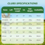 XDriveMax 8-Piece Unisex Golf Club Set