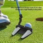 HUAEN Right-Handed Golf Putter with Ball Pick