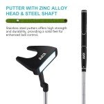 KVV Right-Handed Golf Mallet Putter for All