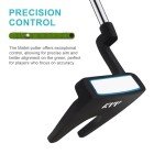 KVV Right-Handed Golf Mallet Putter for All