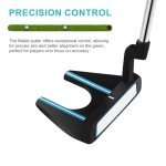KVV Right-Handed Golf Mallet Putter for All