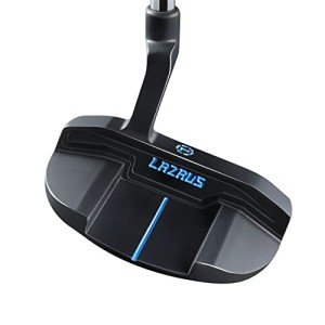 LAZRUS Premium Black Mallet Putter with Cover