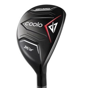 COOLO High Loft Hybrid Golf Clubs with Headcover