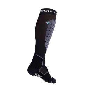 Dissent GFX Merino Wool Compression Ski Socks, X-Small