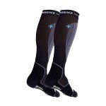 Dissent GFX Merino Wool Compression Ski Socks, X-Small