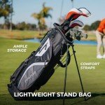 Precise M5 Golf Club Set with Stand Bag