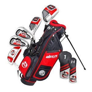 Junior Left-Handed 8 Piece Golf Set for Ages 9-12