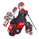 Junior Left-Handed 8 Piece Golf Set for Ages 9-12