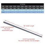 Acer Velocity Light Blue Graphite Golf Club Shafts