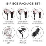 KVV 11-Club Men's Right-Handed Golf Set
