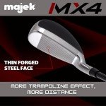 Majek MX4 Men's Hybrid Iron Set - Right Handed