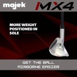 Majek MX4 Men's Hybrid Iron Set - Right Handed