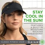 Gaiam Quick-Dry Sun Visor for Women