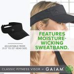 Gaiam Quick-Dry Sun Visor for Women