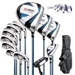 PGM Men's G300 Complete Golf Club Set - 12 Pieces