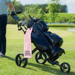 Funny Pink Golf Towel with Clip for Women