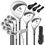 Tangkula Women's 9/10 Piece Golf Club Set Right Hand